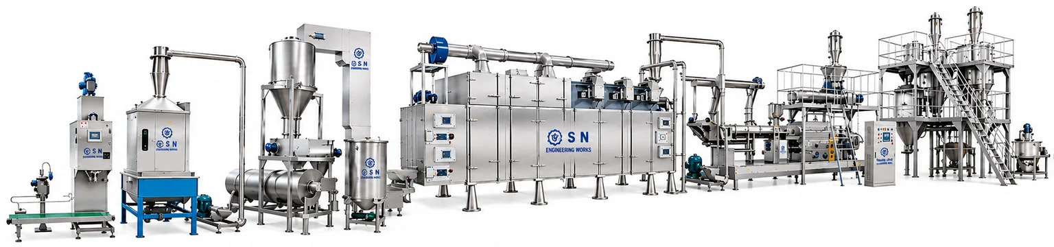 Complete Fish Feed Plant Solutions